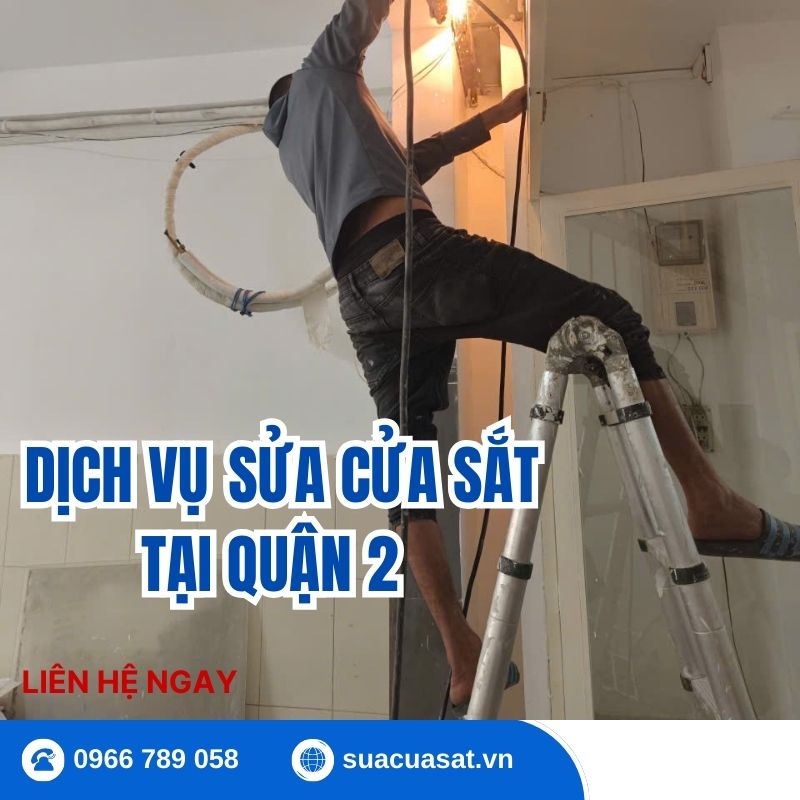 Các Hạng Mục Sửa Chữa Cửa Sắt Tại Nhà Quận 2