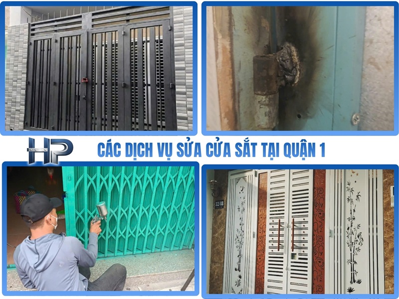 Các dịch vụ Sửa Cửa Sắt Hòa Phát cung cấp tại Quận 1