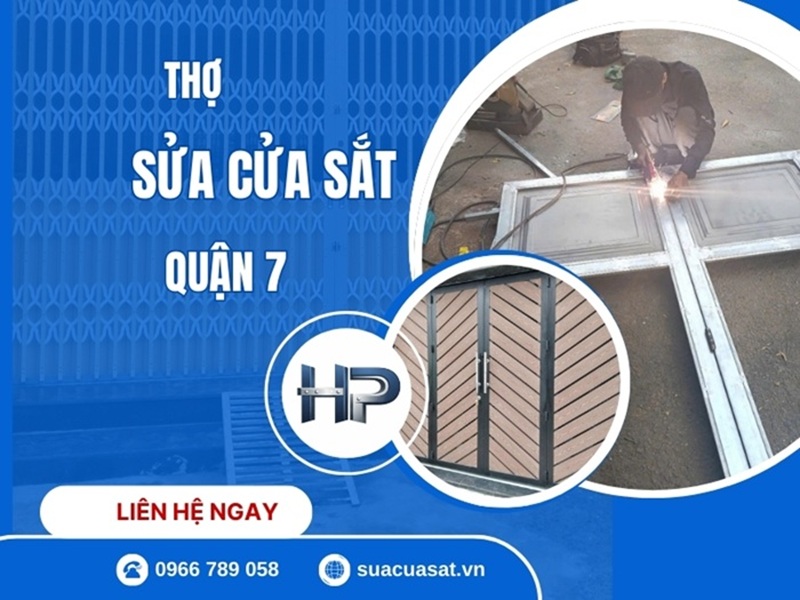sửa chữa cửa kính Quận 7