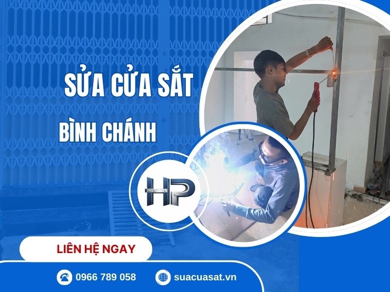  Sửa Chữa Cửa Sắt Tại nhà Bình Chánh