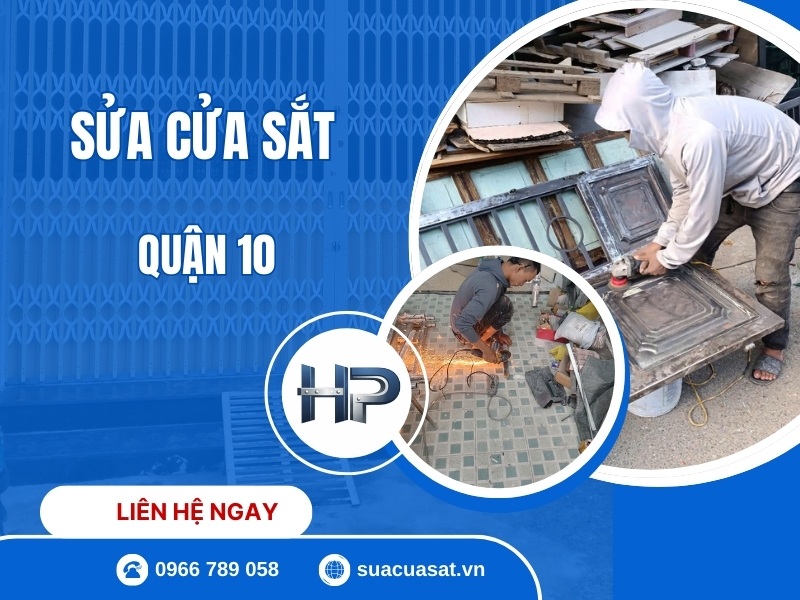 sửa cửa kính quận 10 giá rẻ