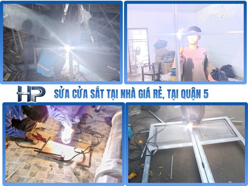 Sửa Cửa Sắt Tại Nhà GIÁ RẺ, tại quận 5